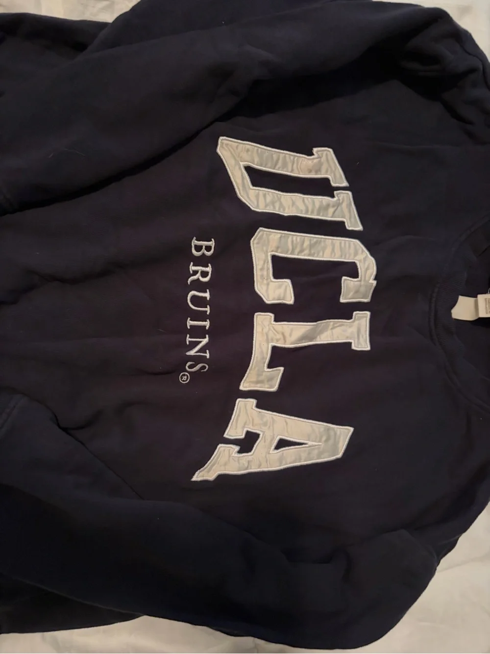 Navy Women’s Sweatshirt - Picture 3 of 3